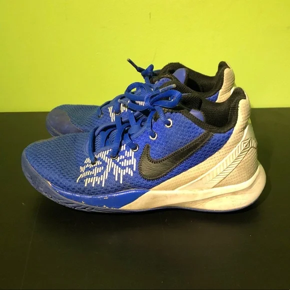 🌊 NIKE KYRIE FLYTRAP 2 RACER BLUE GRADE SCHOOL SHOES SIZE 4Y SNEAKERS 🌊 - Picture 3 of 6